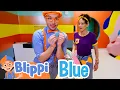 Blippi Meekah Explore the Color Factory Museum Blippi s Colorful Fun Blippi Adventures
