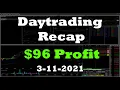 96 Daytrading Recap Top Stocks OCGN SLGG PHUN CFRX PLTR TIGR PDSB AMC ENTX GME