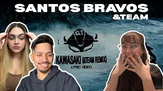 santos bravos u0026team remix lyric video reaction first time hearing