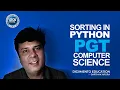 Python 05 Sorting in Python - PGT Computer Science