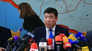 Хүнс, хөдөө аж ахуй, хөнгөн үйлдвэрийн сайд Ц.Идэрбат мэдээлэл хийлээ. 2026/10/05.