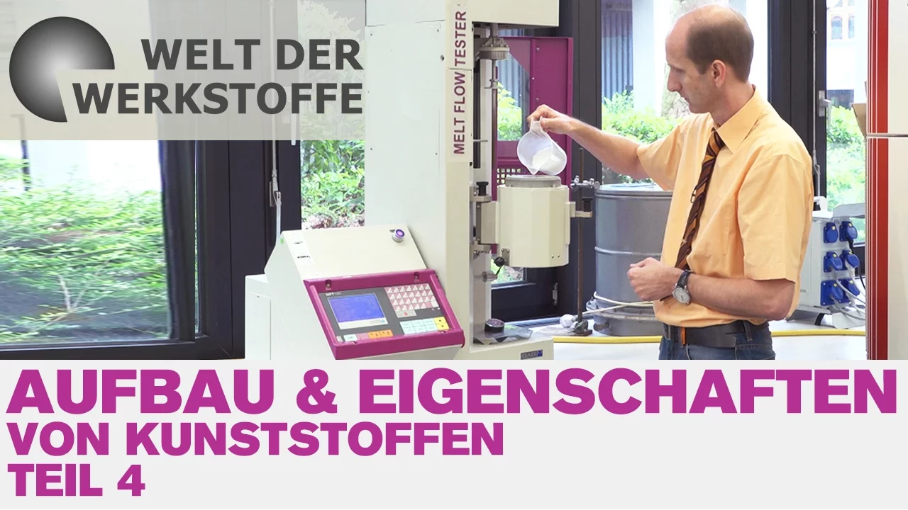 Aufbau und Eigenschaften von Kunststoffen, Teil 4, Molekulargewichtsverteilung und Bindungen