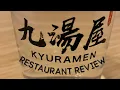 Kyuramen Restaurant Review