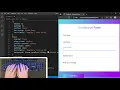 ASMR Programming - Responsive Contact Us Form using HTML CSS