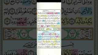 تثبيت وتربيط سورة الطارق 