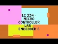 LED Blinking in 8051 using Embedded C