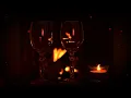 Download Lagu Romantic Music for Love Night❤️Crackling Fireplace \u0026 Love Making Music 3 Hours, Wine and Chill Music