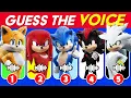 Guess The Sonic Hedgehog 3 Movie Characters by Voice fastQUIZ Channel 2026
