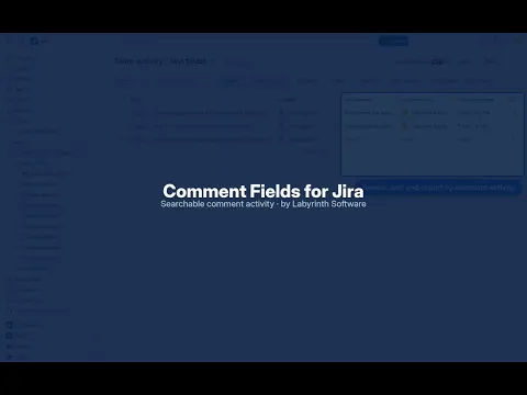 watch Comments Fields for Jira video