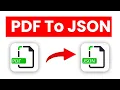 pdf to json convert pdf to json pdf to json converter