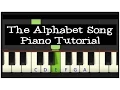 Easy Piano Tutorial The Alphabet Song