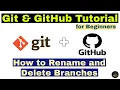- Git GitHub Tutorial for Beginners