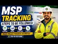 MSP Tracking Step-by-Step Complete Guide