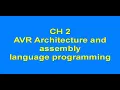 AVR by MAZIDI CH2 AVR Architecture and assembly language programming
