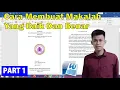 Cara Membuat Makalah yang Baik dan Benar Part 1