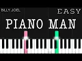 Download Lagu Billy Joel - Piano Man | EASY Piano Tutorial