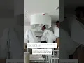 Wavy Fabric Ceiling Installation