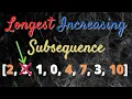 Longest Increasing Subsequence Dynamic Programming