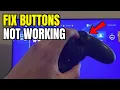 PS4 How to Fix Controller Buttons Not Working Properly Tutorial Easy Method