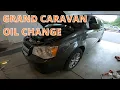 How To Change Engine Oil and Filter on Dodge Grand Caravan V6 Pentastar
