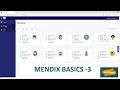 Mendix Basics - Chapter 3 Page Styling Navigation Nested