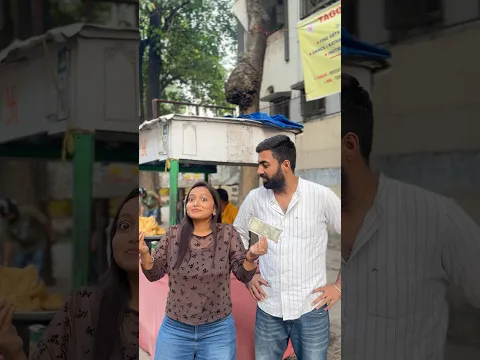 Samosa challenge with Husband 😲 #Shorts #Viral #foodchallenge