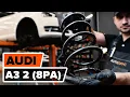 Download Lagu How to change front springs / front coil springs on AUDI A3 2 (8P1) [TUTORIAL AUTODOC]