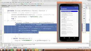 Database Operation Using Sqlite in Android - Practical