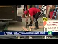 3 people injured after vehicle crashes into Sacramento UPS store