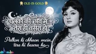 palkon ki chhaon mein 1960s bollywood romantic love song golden era hindi song