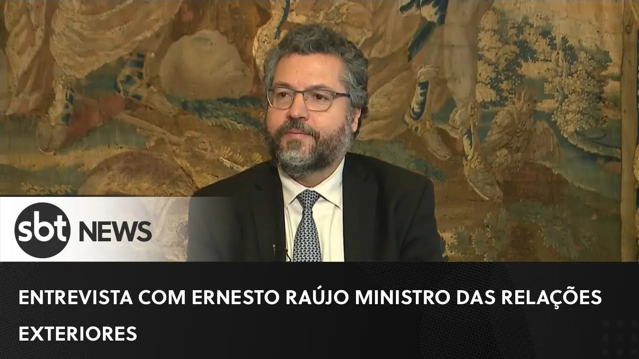 Entrevista com Ernesto Araújo Ministro das Relações Exteriores