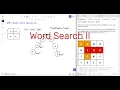 Word Search II - Backtracking