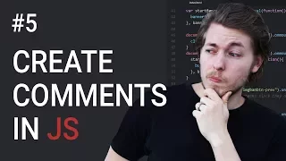 5 UPDATED 2018 COURSE IN DESC How To Create JavaScript Comments JavaScript Tutorial