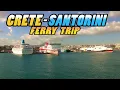 Download Lagu Crete to Santorini Ferry - Greece (4k)