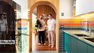 O Mar na Janela e o Pôr do Sol Dentro de Casa — Arte, Cor e um Jeito Feliz de Morar