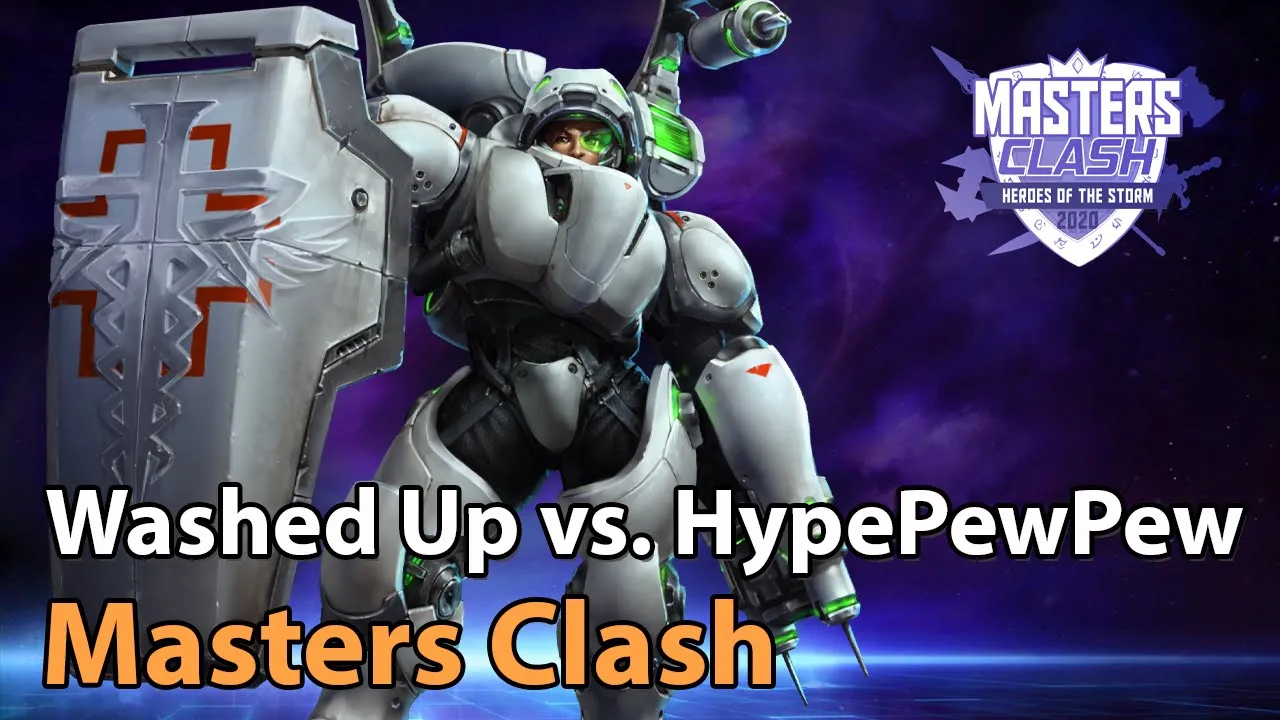 ► Washed Up vs. Hype Pew Pew - Masters Clash - Heroes of the Storm Esports