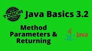 Method Parameters and Returning - Java Basics 3 2