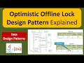 Optimistic Offline Lock Design Pattern Explained