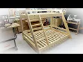 How to make a strong bunk bed Plans FREE