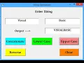 Visual Basic 6 0 String Manipulation Functions