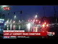 6 30 P M UPDATE Road conditions worsen as rain turns to snow in Omaha metro