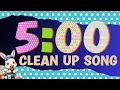 Five Minute Easter CLEAN UP SONG Bunny Hop FUN Clean Up Timer with Music for Classroom or at Home
