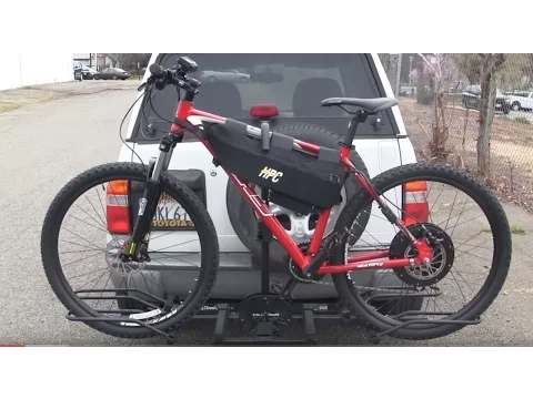 ELECTRIC BIKE HOLLYWOOD CAR RACK AND HOW TO LOCK YOUR BIKE