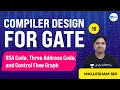 SSA Code Three Address Code and Control Flow Graph Compiler Design Lec 16 Mallesham Devasane