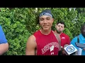 Wisconsin wide receiver Bryson Green thriving early on during fall camp