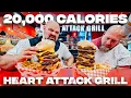 20 000 CALORIE OCTUPLE BYPASS BURGER HEART ATTACK GRILL