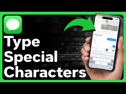 Download MP3 How To Type Special Characters And Symbols On iPhone