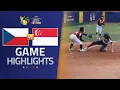 HIGHLIGHTS | 🇨🇿 Czechia vs 🇸🇬 Singapore | WBSC U-15 Women's Softball World Cup 2025