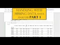 Handling missing values in pandas dataframe PART 3 sales data analysis series
