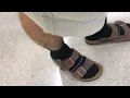 Shopping For Play Shoes Wearing Birkenstock Sandals That I Bought At REI - Fun-But Not My Thing